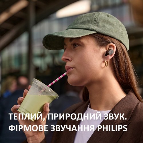 Наушники Philips TAT5000 Wireless (TAT5000BK/00) Black купить в Украине: Киев, Днепр, Харьков, Одесса  | Низкая цена, отзывы, характеристики от TELEMART фото
