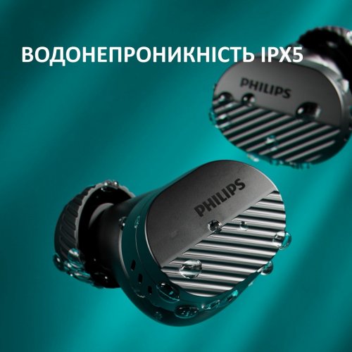 Наушники Philips TAT5000 Wireless (TAT5000BK/00) Black купить в Украине: Киев, Днепр, Харьков, Одесса  | Низкая цена, отзывы, характеристики от TELEMART фото