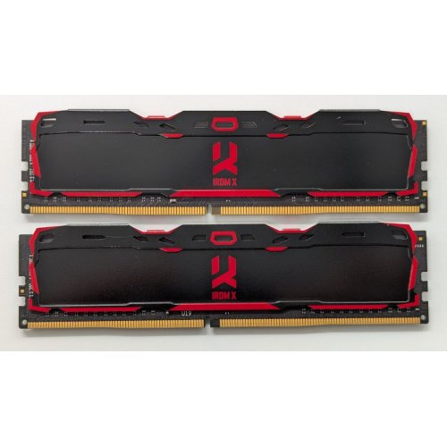 Озу GoodRAM DDR4 16GB (2x8GB) 2666Mhz IRDM X Black (IR-X2666D464L16S/16GDC) (Восстановлено продавцом, 856503) купить в Украине: Киев, Днепр, Харьков, Одесса  | Проверка совместимости, низкая цена, отзывы, характеристики от TELEMART фото