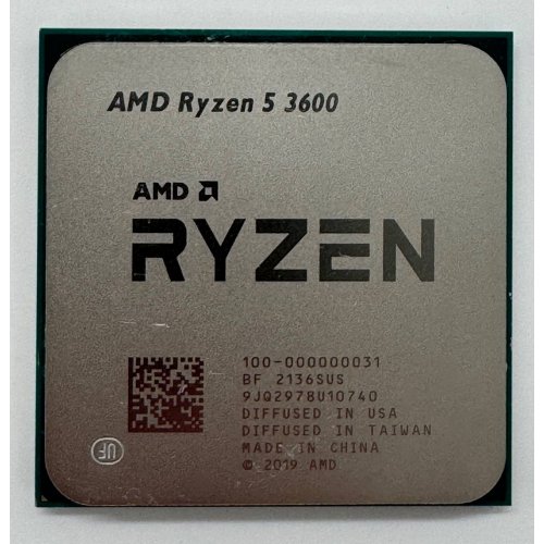 Процесор AMD Ryzen 5 3600 3.6(4.2)GHz 32MB sAM4 Tray (100-000000031) (Відновлено продавцем, 856528) купити в Україні: Київ, Львів, Хмельницький, Тернопіль, Івано-Франківськ | Перевірка сумісності, низька ціна, відгуки, характеристики від TELEMART фото