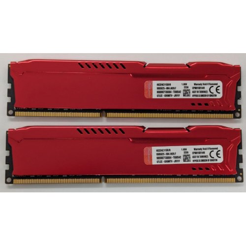 Озп Kingston DDR3 16GB (2x8GB) 2400MHz HyperX Savage (HX324C11SRK2/16) (Відновлено продавцем, 856542) купити в Україні: Київ, Львів, Хмельницький, Тернопіль, Івано-Франківськ | Перевірка сумісності, низька ціна, відгуки, характеристики від TELEMART фото