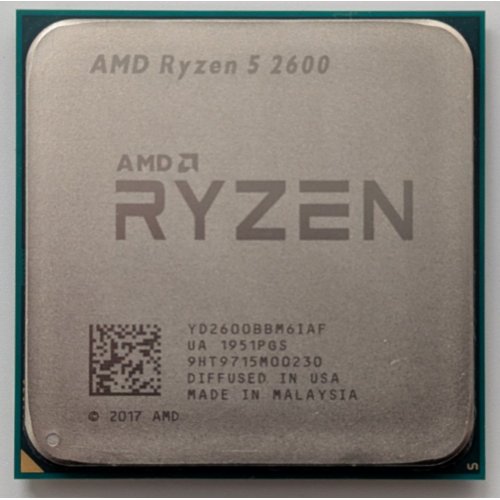 Процесор AMD Ryzen 5 2600 3.4(3.9)GHz 16MB sAM4 Box (YD2600BBAFBOX) (Відновлено продавцем, 856553) купити в Україні: Київ, Львів, Хмельницький, Тернопіль, Івано-Франківськ | Перевірка сумісності, низька ціна, відгуки, характеристики від TELEMART фото