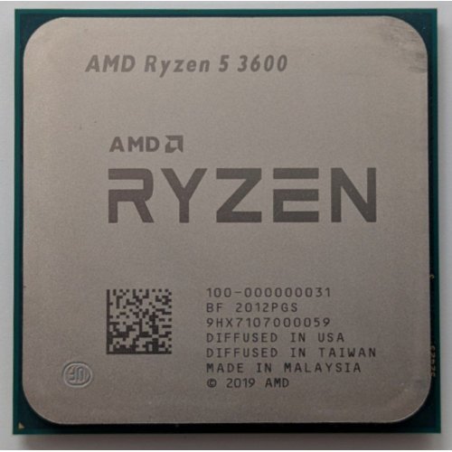 Процесор AMD Ryzen 5 3600 3.6(4.2)GHz 32MB sAM4 Tray (100-000000031) (Відновлено продавцем, 856559) купити в Україні: Київ, Львів, Хмельницький, Тернопіль, Івано-Франківськ | Перевірка сумісності, низька ціна, відгуки, характеристики від TELEMART фото