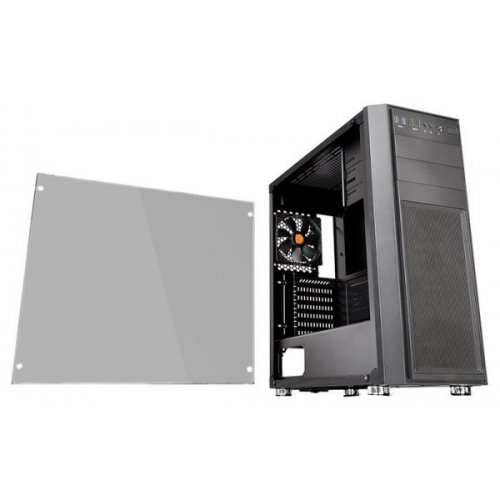 Продать Корпус Thermaltake Versa H26 Tempered Glass Edition Window без БП (CA-1J5-00M1WN-00) Black по Trade-In интернет-магазине Телемарт - Киев, Днепр, Украина фото