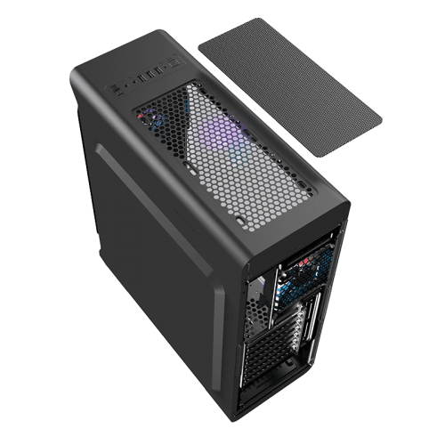 Корпус GAMEMAX G509 Starlight FRGB без БП Black (Відновлено продавцем, 856664) купити в Україні: Київ, Львів, Хмельницький, Тернопіль, Івано-Франківськ | Перевірка сумісності, низька ціна, відгуки, характеристики від TELEMART фото