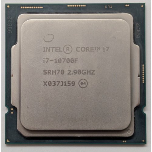 Процессор Intel Core i7-10700F 2.9(4.8)GHz 16MB s1200 Box (BX8070110700F) (Восстановлено продавцом, 856677) купить в Украине: Киев, Днепр, Харьков, Одесса  | Проверка совместимости, низкая цена, отзывы, характеристики от TELEMART фото