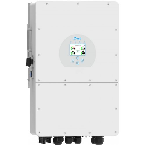 Трифазний гібридний інвертор Deye 20000W (SUN-20K-SG01HP3-EU-AM2) купити в Україні: Київ, Львів, Хмельницький, Тернопіль, Івано-Франківськ | Низька ціна, відгуки, характеристики від TELEMART фото