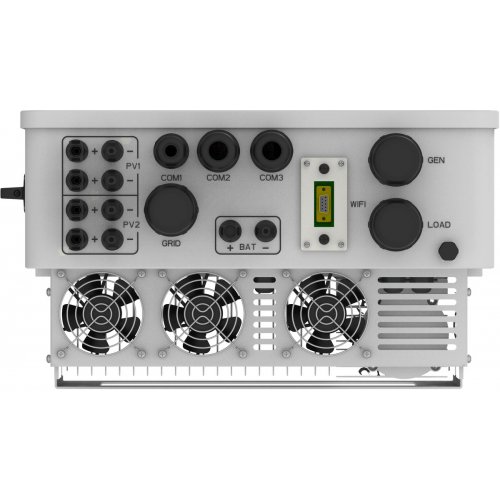 Трифазний гібридний інвертор Deye 20000W (SUN-20K-SG01HP3-EU-AM2) купити в Україні: Київ, Львів, Хмельницький, Тернопіль, Івано-Франківськ | Низька ціна, відгуки, характеристики від TELEMART фото