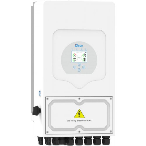 Гібридний сонячний інвертор Deye 48V 6000W (SUN-6K-SG05LP1-EU-AM2-P) купити в Україні: Київ, Львів, Хмельницький, Тернопіль, Івано-Франківськ | Низька ціна, відгуки, характеристики від TELEMART фото