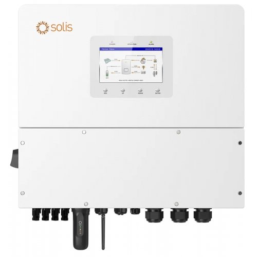 Трифазний гібридний інвертор Solis S6 20000W (S6-EH3P20K-H) купити в Україні: Київ, Львів, Хмельницький, Тернопіль, Івано-Франківськ | Низька ціна, відгуки, характеристики від TELEMART фото