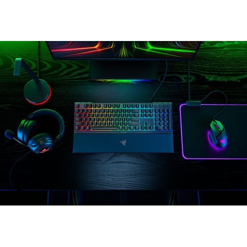 Уценка клавиатура Razer Ornata V3 Mecha-membrane (RZ03-04462100-R371) Black (Вскрытая упаковка, 856738) купить в Украине: Киев, Днепр, Харьков, Одесса  | Низкая цена, отзывы, характеристики от TELEMART фото