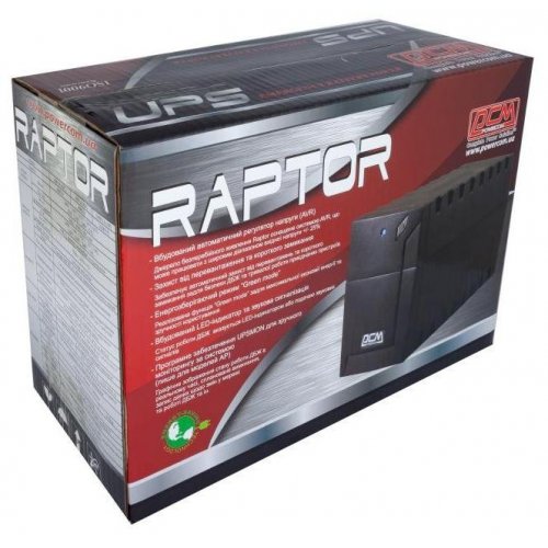 Уценка ибп Powercom RPT-1000AP Schuko (Вскрытая упаковка, 856767) купить в Украине: Киев, Днепр, Харьков, Одесса  | Низкая цена, отзывы, характеристики от TELEMART фото