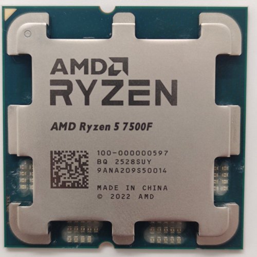 Процесор AMD Ryzen 5 7500F 3.7(5.0)GHz 32MB sAM5 Tray (100-000000597) (Відновлено продавцем, 856773) купити в Україні: Київ, Львів, Хмельницький, Тернопіль, Івано-Франківськ | Перевірка сумісності, низька ціна, відгуки, характеристики від TELEMART фото