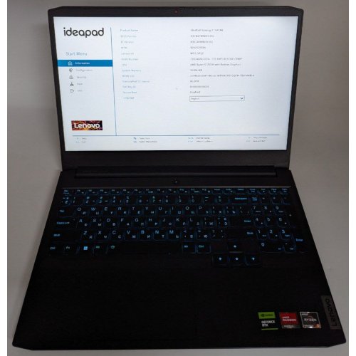 Ноутбук Lenovo IdeaPad Gaming 3 15ACH6 (82K20295RA) Shadow Black (Восстановлено продавцом, 856790) купить в Украине: Киев, Днепр, Харьков, Одесса  | Низкая цена, отзывы, характеристики от TELEMART фото