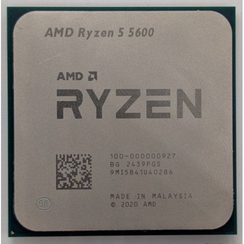 Процесор AMD Ryzen 5 5600 3.5(4.4)GHz 32MB sAM4 Tray (100-000000927) (Відновлено продавцем, 856802) купити в Україні: Київ, Львів, Хмельницький, Тернопіль, Івано-Франківськ | Перевірка сумісності, низька ціна, відгуки, характеристики від TELEMART фото