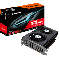 Видеокарта Gigabyte Radeon RX 6500 XT EAGLE 4096MB (GV-R65XTEAGLE-4GD) (Восстановлено продавцом, 856816)