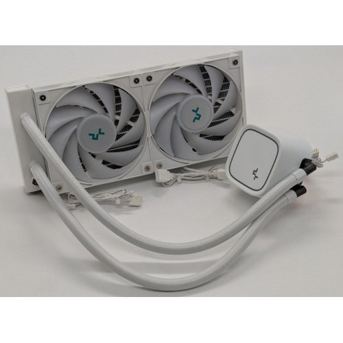 Готова сво Deepcool LE520 (R-LE520-WHAMMN-G-1) White (Відновлено продавцем, 856982) купити в Україні: Київ, Львів, Хмельницький, Тернопіль, Івано-Франківськ | Перевірка сумісності, низька ціна, відгуки, характеристики від TELEMART фото