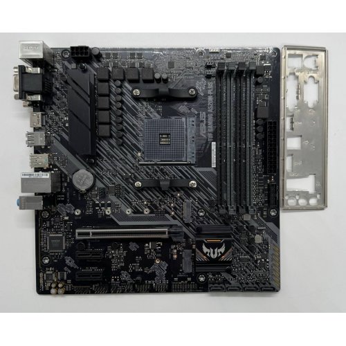 Материнская плата Asus TUF GAMING A520M-PLUS (sAM4, AMD A520) (Восстановлено продавцом, 857106) купить в Украине: Киев, Днепр, Харьков, Одесса  | Проверка совместимости, низкая цена, отзывы, характеристики от TELEMART фото