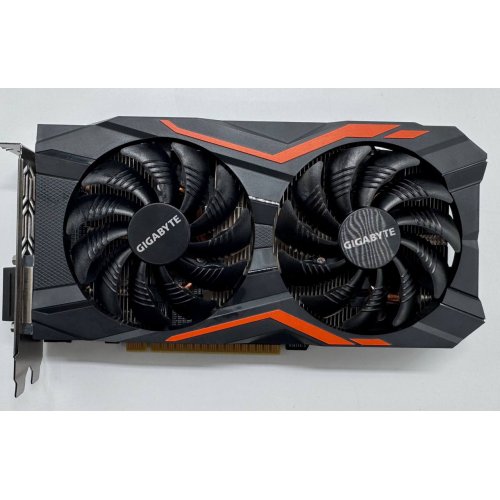 Відеокарта Gigabyte GeForce GTX 1050 Ti WindForce 2X OC 4096MB (GV-N105TWF2OC-4GD) (Відновлено продавцем, 857109) купити в Україні: Київ, Львів, Хмельницький, Тернопіль, Івано-Франківськ | Перевірка сумісності, низька ціна, відгуки, характеристики від TELEMART фото