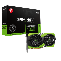 Видеокарта MSI GeForce RTX 4060 GAMING X NV Edition 8192MB (RTX 4060 GAMING X NV EDITION 8G) (Восстановлено продавцом, 857110)