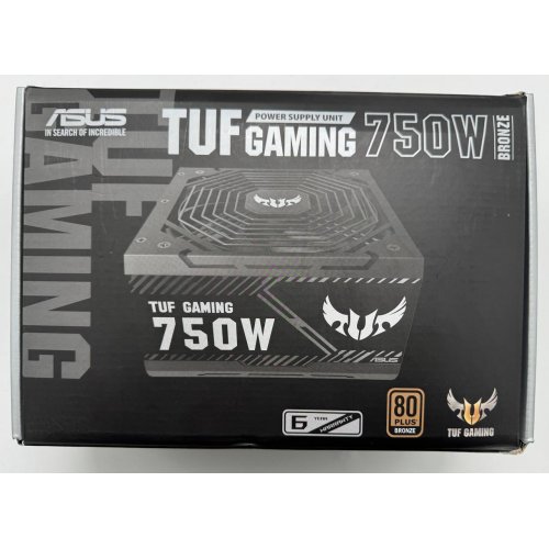 Блок питания Asus TUF Gaming 750W (90YE00D0-B0NA00) (Восстановлено продавцом, 857113) купить в Украине: Киев, Днепр, Харьков, Одесса  | Проверка совместимости, низкая цена, отзывы, характеристики от TELEMART фото