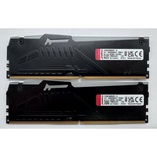 Озу Kingston DDR5 16GB (2x8GB) 6000Mhz FURY Beast RGB (KF560C36BBEAK2-16) (Восстановлено продавцом, 857117) купить в Украине: Киев, Днепр, Харьков, Одесса  | Проверка совместимости, низкая цена, отзывы, характеристики от TELEMART фото