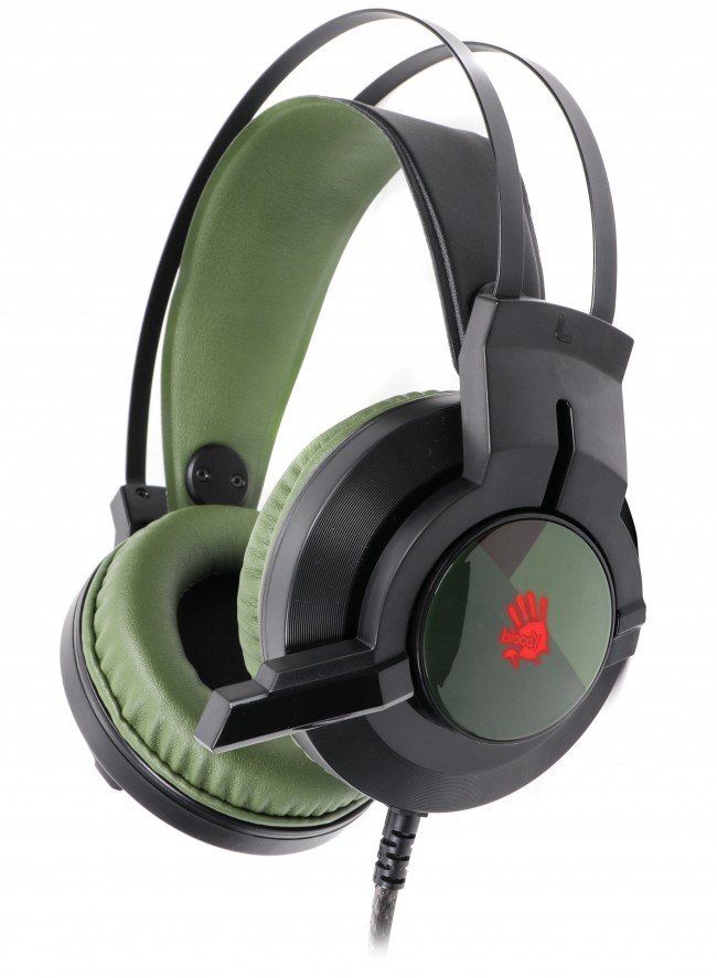 Headset A4Tech Bloody J437 Army Green Headset