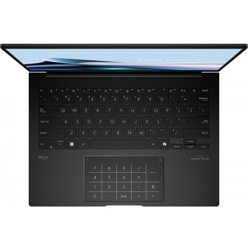 Ноутбук Asus Zenbook 14 OLED UM3406KA-QD328 (90NB14U1-M00MK0) Jade Black купить в Украине: Киев, Днепр, Харьков, Одесса  | Низкая цена, отзывы, характеристики от TELEMART фото