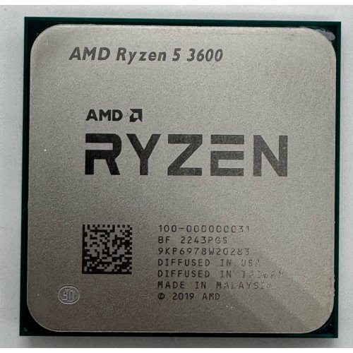 Процесор AMD Ryzen 5 3600 3.6(4.2)GHz 32MB sAM4 Tray (100-000000031) (Відновлено продавцем, 857319) купити в Україні: Київ, Львів, Хмельницький, Тернопіль, Івано-Франківськ | Перевірка сумісності, низька ціна, відгуки, характеристики від TELEMART фото