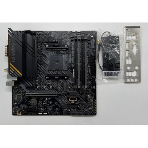 Материнська плата Asus TUF GAMING A520M-PLUS WIFI (sAM4, A520) (Відновлено продавцем, 857322) купити в Україні: Київ, Львів, Хмельницький, Тернопіль, Івано-Франківськ | Перевірка сумісності, низька ціна, відгуки, характеристики від TELEMART фото