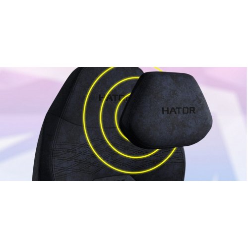 Уцінка ігрове крісло HATOR Arc 3 Velour XL (HTC3440XL) Black (Розкрита упаковка, 857327) купити в Україні: Київ, Львів, Хмельницький, Тернопіль, Івано-Франківськ | Низька ціна, відгуки, характеристики від TELEMART фото