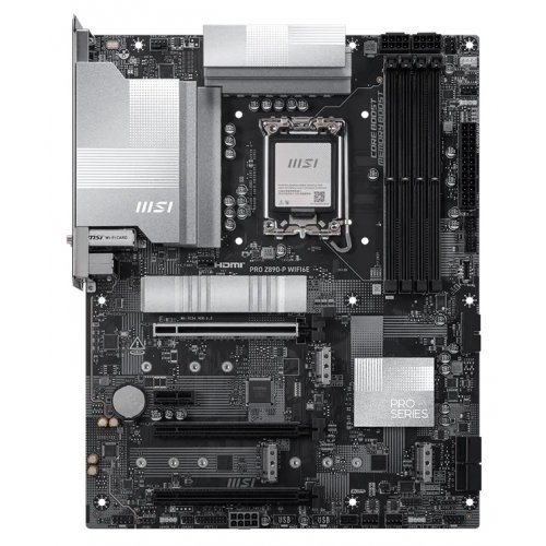 Материнская плата MSI PRO Z890-P WIFI6E (s1851, Intel Z890) купить в Украине: Киев, Днепр, Харьков, Одесса  | Проверка совместимости, низкая цена, отзывы, характеристики от TELEMART фото