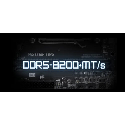 Материнская плата MSI PRO B850M-E EVO (sAM5, AMD B850) купить в Украине: Киев, Днепр, Харьков, Одесса  | Проверка совместимости, низкая цена, отзывы, характеристики от TELEMART фото