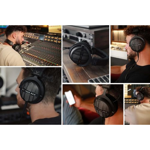Навушники Beyerdynamic DT 1990 PRO MK II Black купити в Україні: Київ, Львів, Хмельницький, Тернопіль, Івано-Франківськ | Низька ціна, відгуки, характеристики від TELEMART фото
