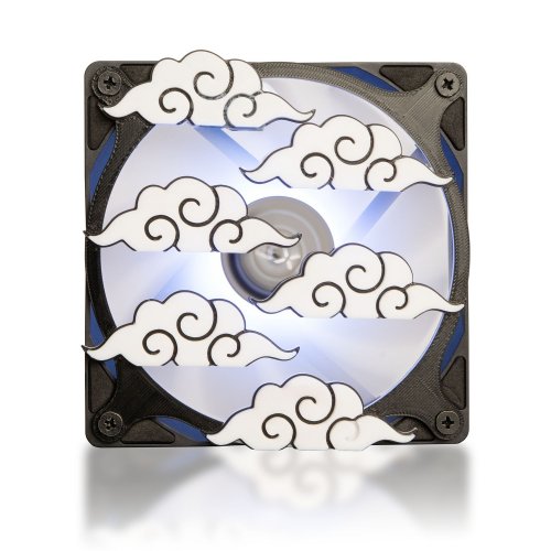 Накладка для вентилятора EVOLVE Fan Grill White Cloud 120mm купить в Украине: Киев, Днепр, Харьков, Одесса  | Низкая цена, отзывы, характеристики от TELEMART фото