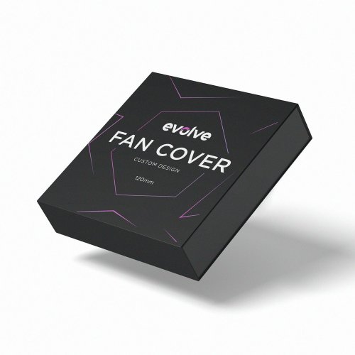 Накладка для вентилятора EVOLVE Fan Grill White Cloud 120mm купить в Украине: Киев, Днепр, Харьков, Одесса  | Низкая цена, отзывы, характеристики от TELEMART фото