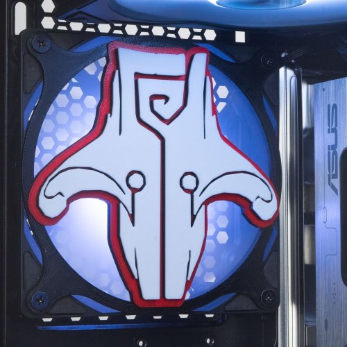 Накладка для вентилятора EVOLVE Fan Grill Dota 2: Juggernaut купить в Украине: Киев, Днепр, Харьков, Одесса  | Низкая цена, отзывы, характеристики от TELEMART фото