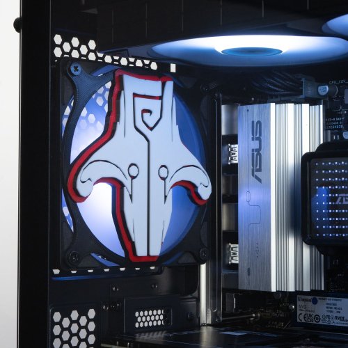 Накладка для вентилятора EVOLVE Fan Grill Dota 2: Juggernaut купить в Украине: Киев, Днепр, Харьков, Одесса  | Низкая цена, отзывы, характеристики от TELEMART фото