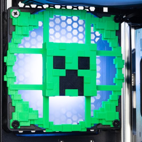 Накладка для вентилятора EVOLVE Fan Grill Minecraft: Creeper купить в Украине: Киев, Днепр, Харьков, Одесса  | Низкая цена, отзывы, характеристики от TELEMART фото