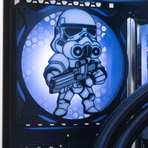 Накладка для вентилятора EVOLVE Fan Grill StarWars: Trooper купить в Украине: Киев, Днепр, Харьков, Одесса  | Низкая цена, отзывы, характеристики от TELEMART фото