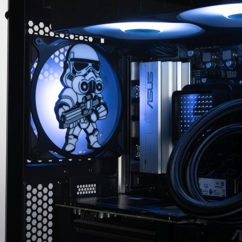 Накладка для вентилятора EVOLVE Fan Grill StarWars: Trooper купить в Украине: Киев, Днепр, Харьков, Одесса  | Низкая цена, отзывы, характеристики от TELEMART фото