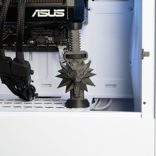 Тримач до відеокарти EVOLVE VGA Holder The Withcer: Medallion купити в Україні: Київ, Львів, Хмельницький, Тернопіль, Івано-Франківськ | Низька ціна, відгуки, характеристики від TELEMART фото