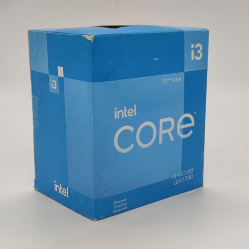Процесор Intel Core i3-12100F 3.3(4.3)GHz 12MB s1700 Box (BX8071512100F) (Відновлено продавцем, 857415) купити в Україні: Київ, Львів, Хмельницький, Тернопіль, Івано-Франківськ | Перевірка сумісності, низька ціна, відгуки, характеристики від TELEMART фото