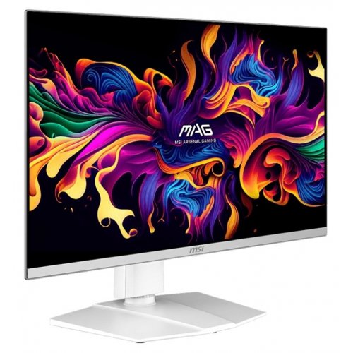 Уценка монитор MSI 26.5" MAG 272QPW QD-OLED X28 White (Вскрытая упаковка, 857420) купить в Украине: Киев, Днепр, Харьков, Одесса  | Низкая цена, отзывы, характеристики от TELEMART фото