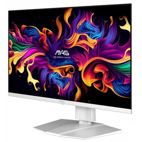 Уценка монитор MSI 26.5" MAG 272QPW QD-OLED X28 White (Вскрытая упаковка, 857420) купить в Украине: Киев, Днепр, Харьков, Одесса  | Низкая цена, отзывы, характеристики от TELEMART фото