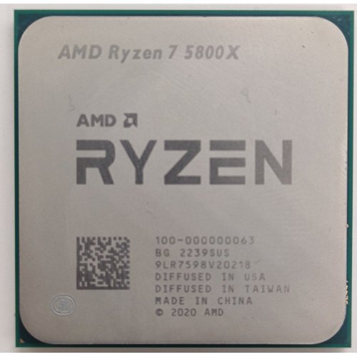 Процесор AMD Ryzen 7 5800X 3.8(4.7)GHz 32MB sAM4 Box (100-100000063WOF) (Відновлено продавцем, 857425) купити в Україні: Київ, Львів, Хмельницький, Тернопіль, Івано-Франківськ | Перевірка сумісності, низька ціна, відгуки, характеристики від TELEMART фото