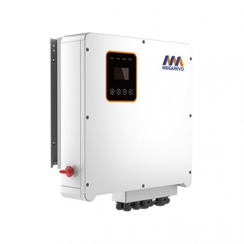 Гібридний трифазний високовольтний сонячний інвертор Megarevo 12000W (R12KH3) купити в Україні: Київ, Львів, Хмельницький, Тернопіль, Івано-Франківськ | Низька ціна, відгуки, характеристики від TELEMART фото