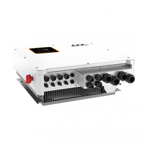 Гібридний трифазний високовольтний сонячний інвертор Megarevo 12000W (R12KH3) купити в Україні: Київ, Львів, Хмельницький, Тернопіль, Івано-Франківськ | Низька ціна, відгуки, характеристики від TELEMART фото