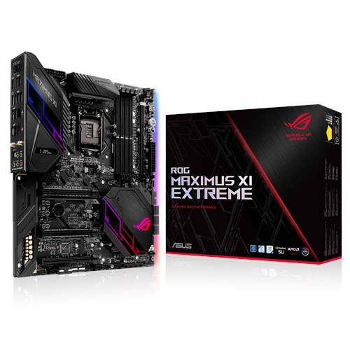 Материнская плата Asus ROG MAXIMUS XI EXTREME (s1151-V2, Intel Z390) (Восстановлено продавцом, 857460) купить в Украине: Киев, Днепр, Харьков, Одесса  | Проверка совместимости, низкая цена, отзывы, характеристики от TELEMART фото