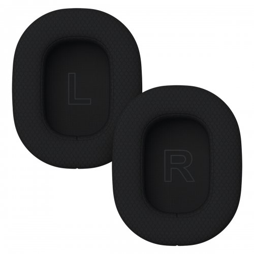 Амбушюри HATOR Hyperpunk 3 Series Fabric 3D Glasses-Friendly Earpads 2pcs (ACC408) Black купити в Україні: Київ, Львів, Хмельницький, Тернопіль, Івано-Франківськ | Низька ціна, відгуки, характеристики від TELEMART фото